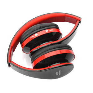 Wireless Headset Headphones Bluetooth 3.0 Foldable Headset Stereo Headphone Handsfree Earphone Headwear USB Charger